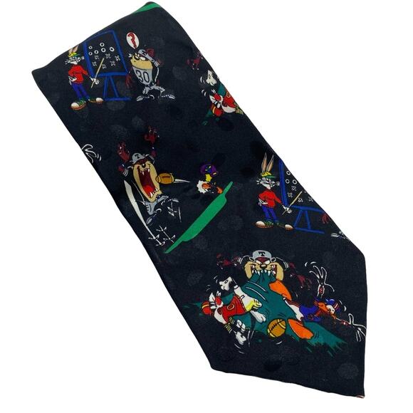 Looney Tunes Mania black tie football bugs bunny - Picture 1 of 6